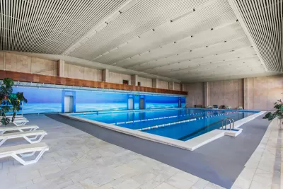 Бассейн в санатории Бештау города Железноводск - фотография