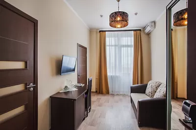 Номер семейный стандарт+ в санатории Бештау города Железноводск - фотография